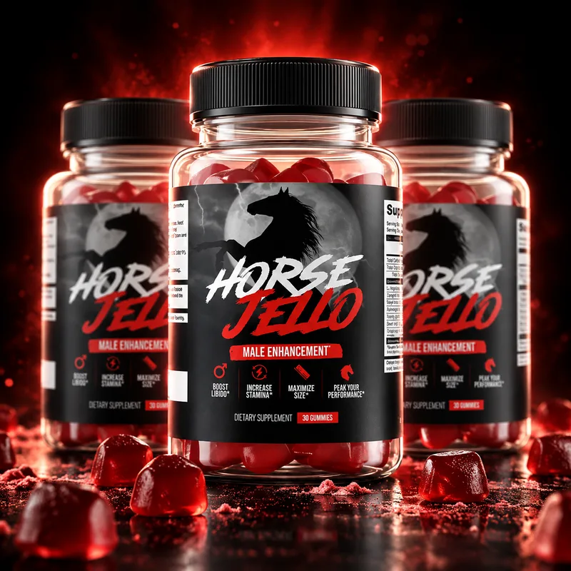Horse Jello jar